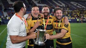 El Aparejadores Rugby Burgos consigue la Copa del Rey