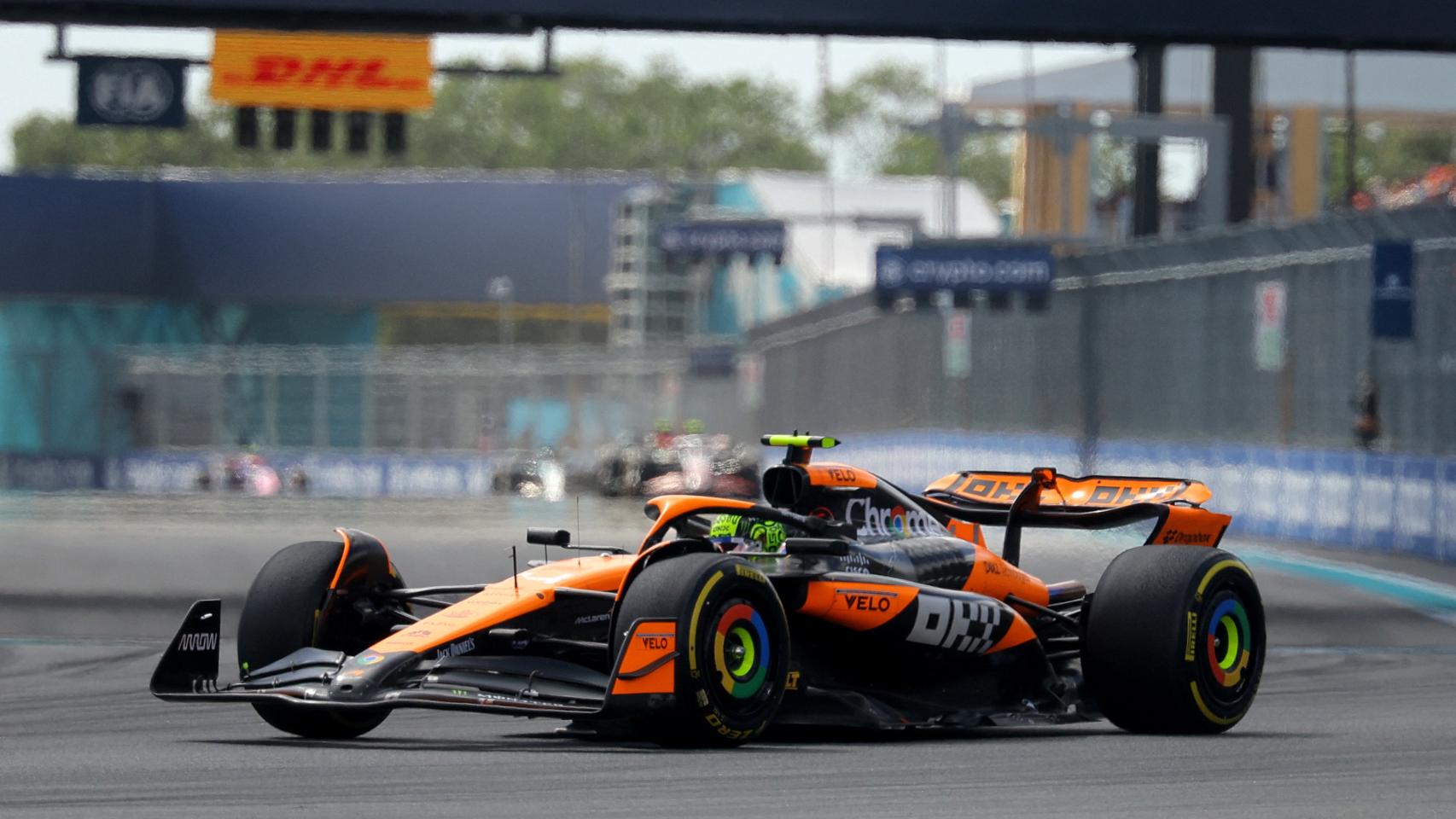 Lando Norris, en el GP de Miami.