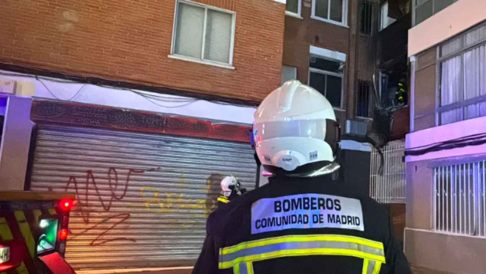 Bomberos de la Comunidad de Madrid.