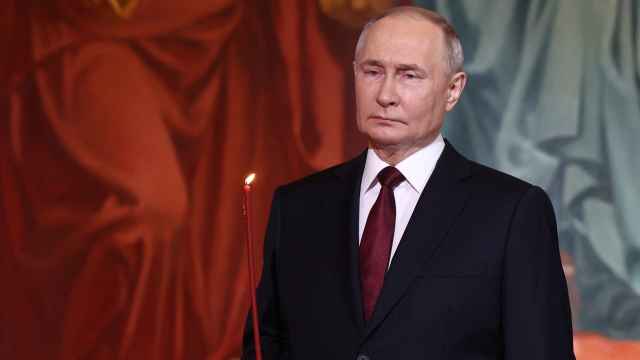 El presidente ruso, Vladimir Putin, este domingo en Moscú.