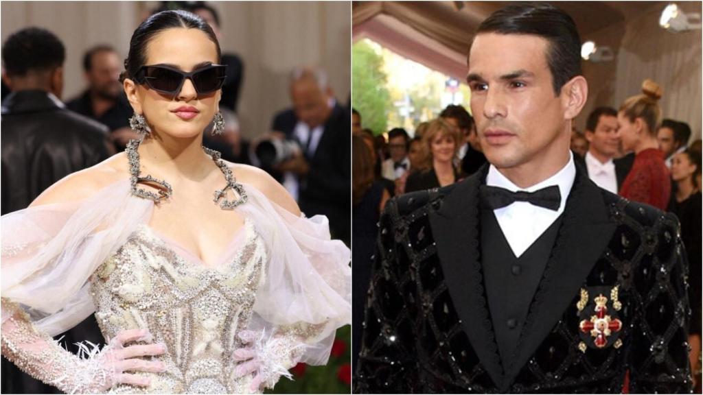 Rosalía en la Met Gala de 2022.