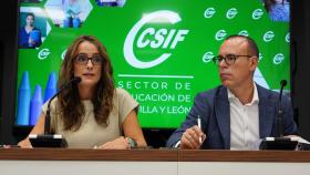 La presidenta del sector de Educación de CSIF Castilla y León, Isabel Madruga