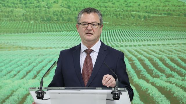 Gerardo Dueñas, consejero de Agricultura y Ganadería de la Junta de Castilla y León