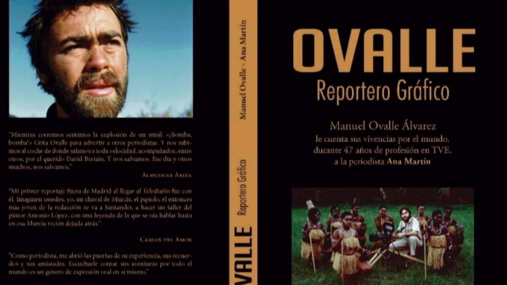 El reportero gráfico de TVE, el leonés Manuel Ovalle, presenta su biografía en Salamanca