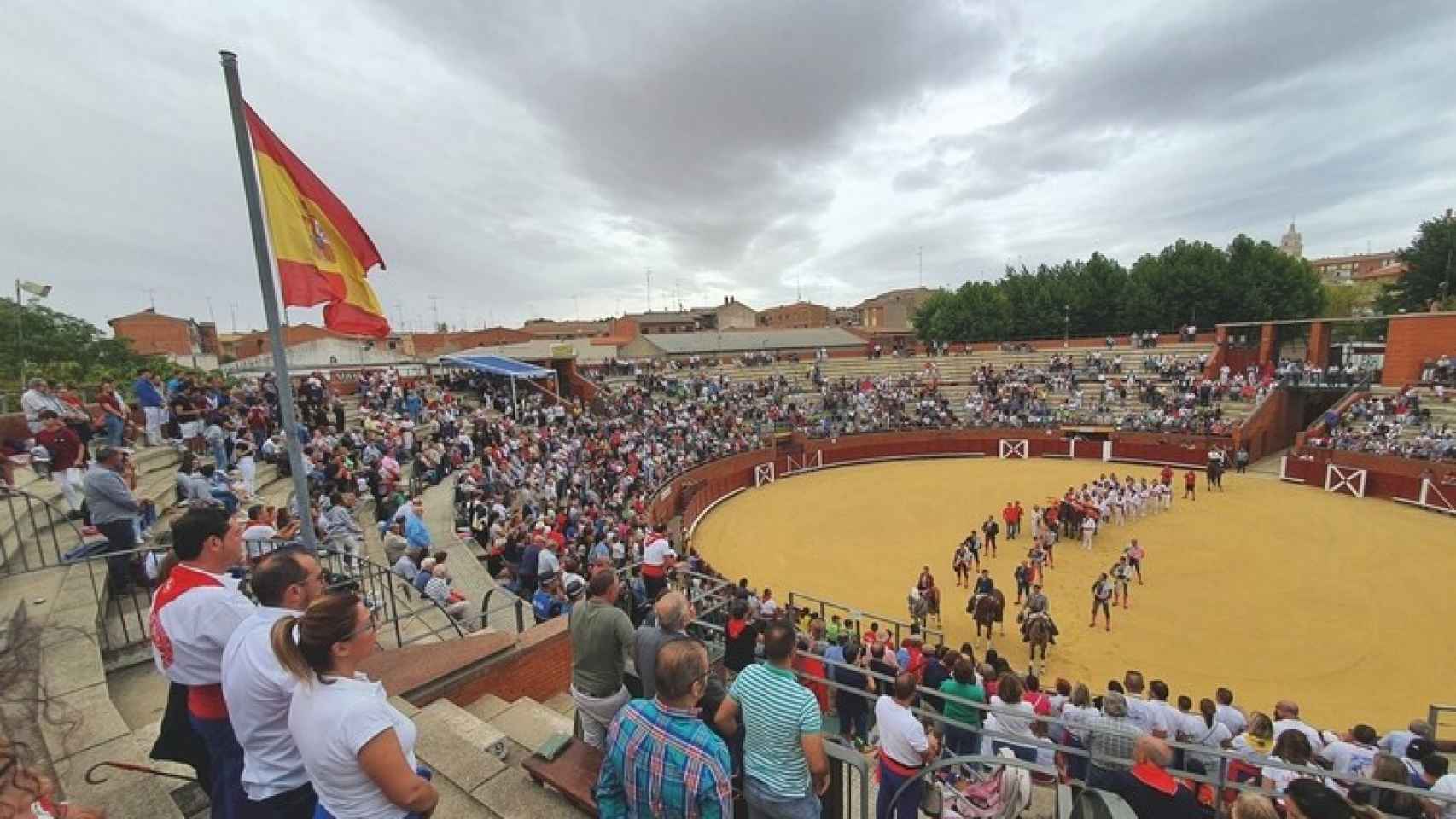 Un festejo taurino en Tordesillas