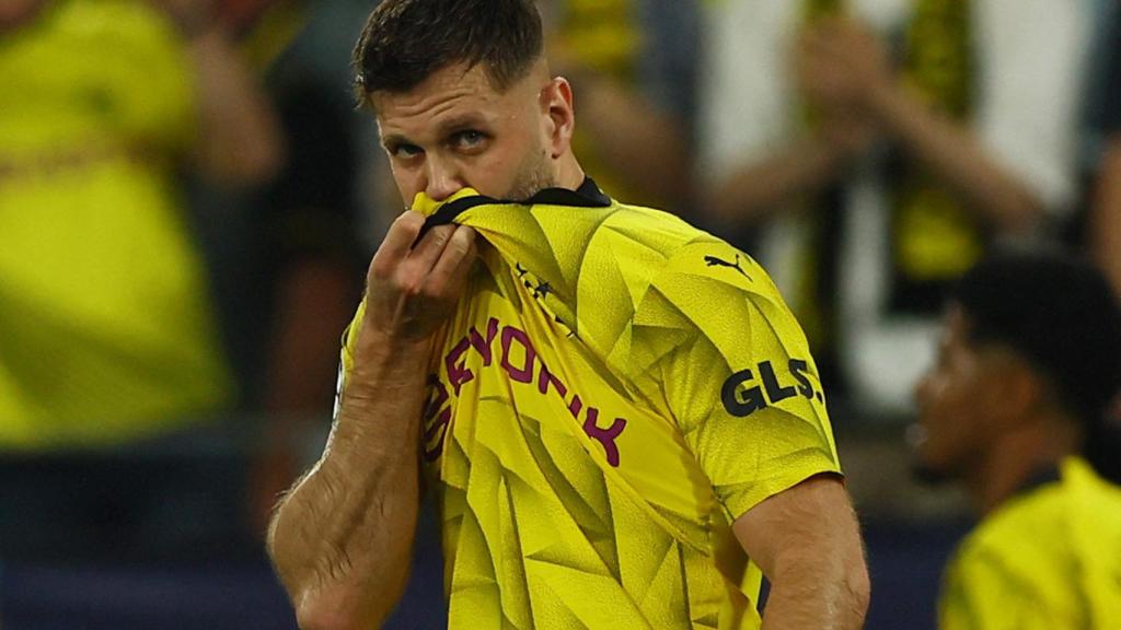 Niclas Fullkrug, durante un partido con el Borussia Dortmund