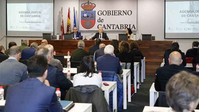 Foro de la Innovación de Cantabria celebrado el pasado mes de abril, y que fue presidido por el consejero de Industria, Eduardo Arasti.