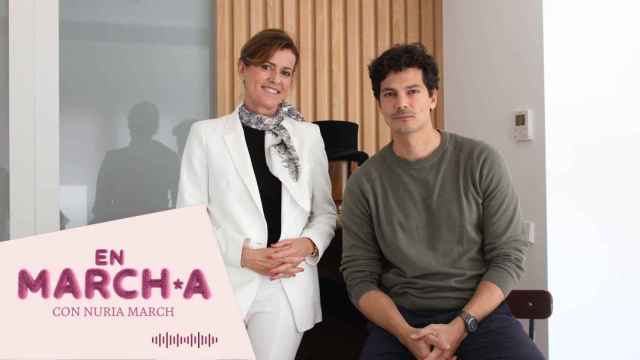 Nuria March y Javier de Miguel en un nuevo episodio del pódcast.
