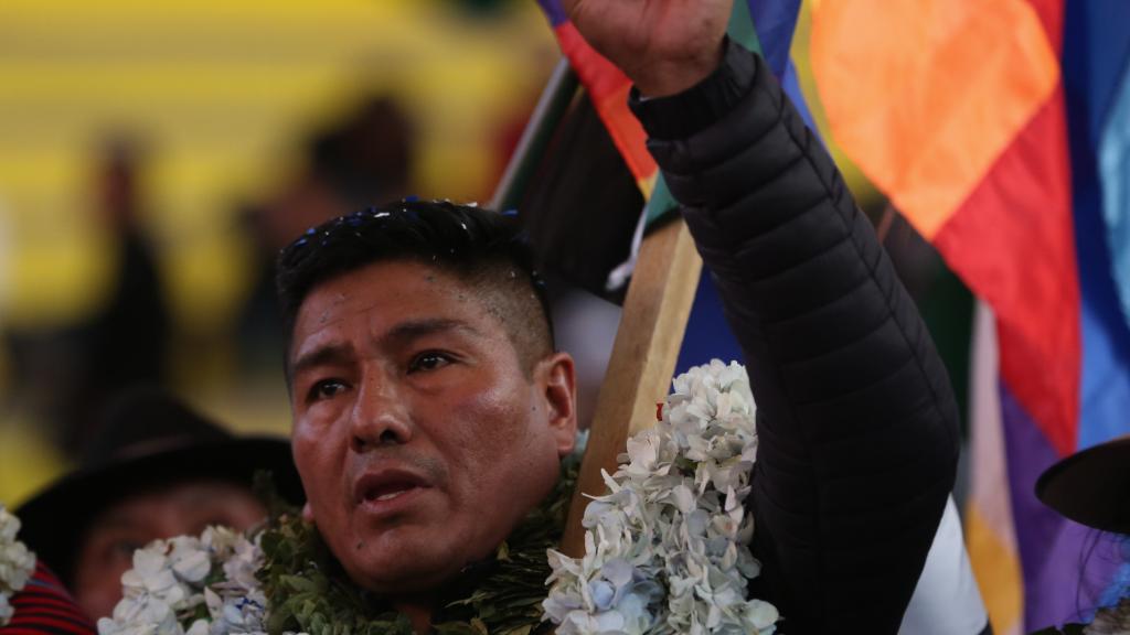 Evo Morales, expresidente de Bolivia.