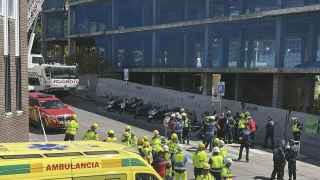 Mueren dos obreros aplastados al desplomarse el forjado de un edificio en rehabilitación en Madrid