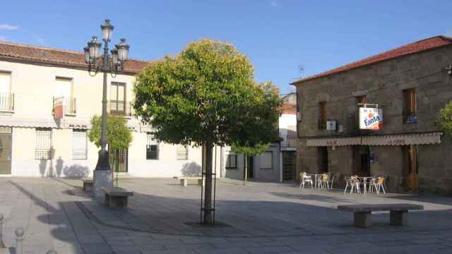 Plaza Mayor de Santa María del Berrocal. Foto Ayuntamiento