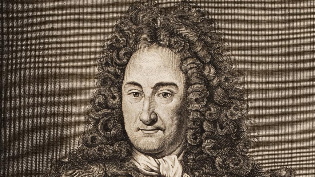 Gottfried Wilhelm Leibniz, retratado por Pierre Savart en 1768