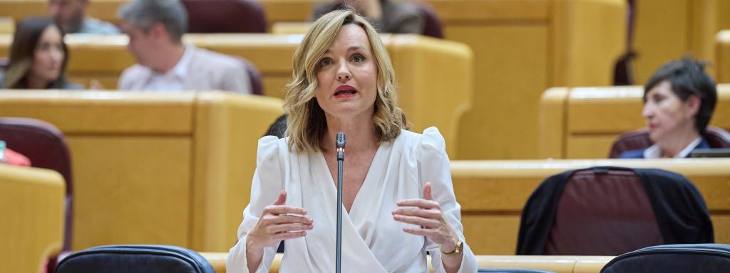 La ministra de Educación y Formación Profesional y Deportes, y portavoz del Gobierno, Pilar Alegría.