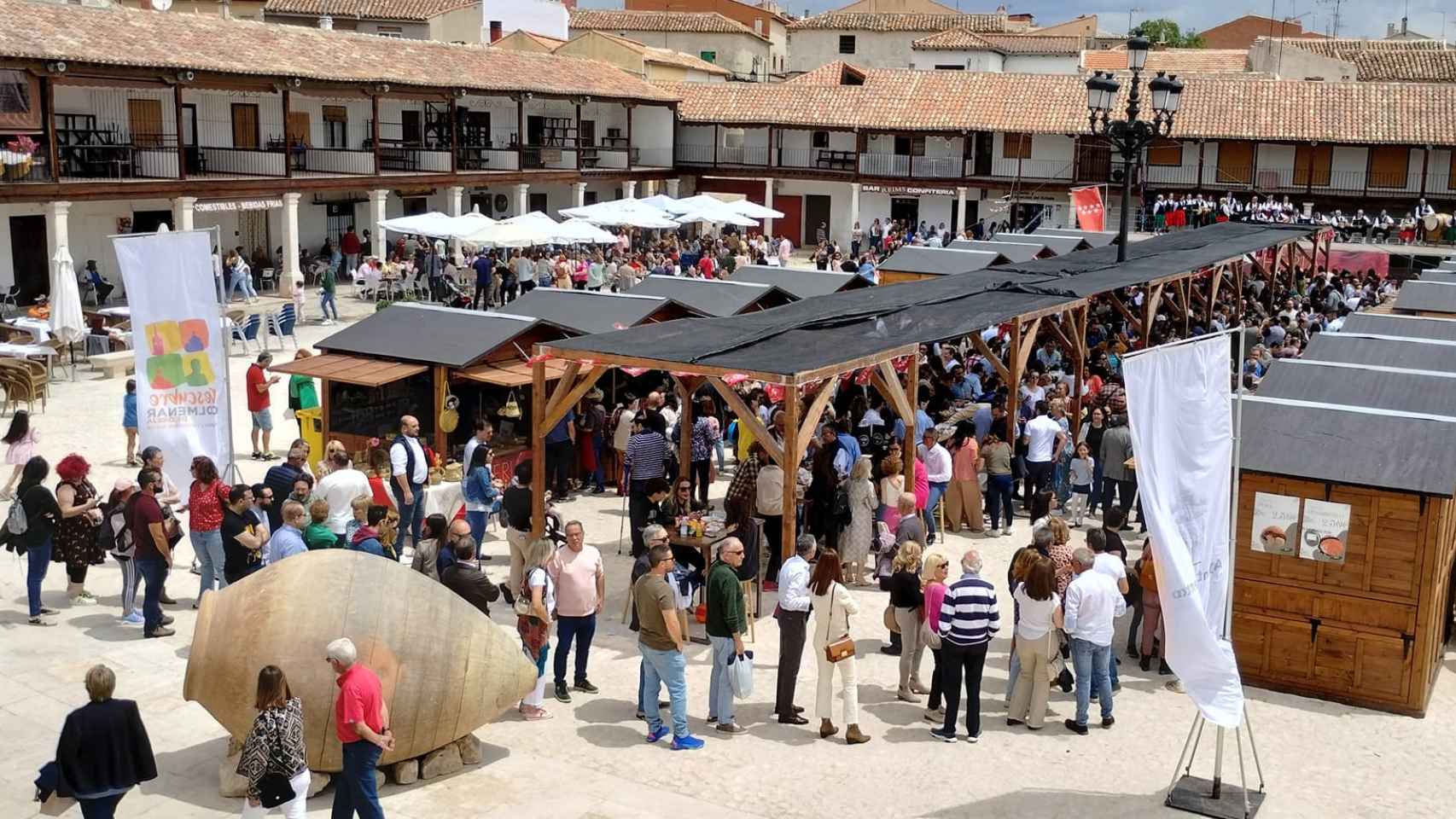 La Feria del Vino y del Comercio en el municipio madrileño de Colmenar de Oreja.