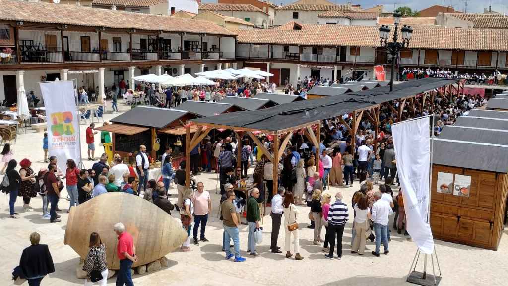 La Feria del Vino y del Comercio en el municipio madrileño de Colmenar de Oreja.