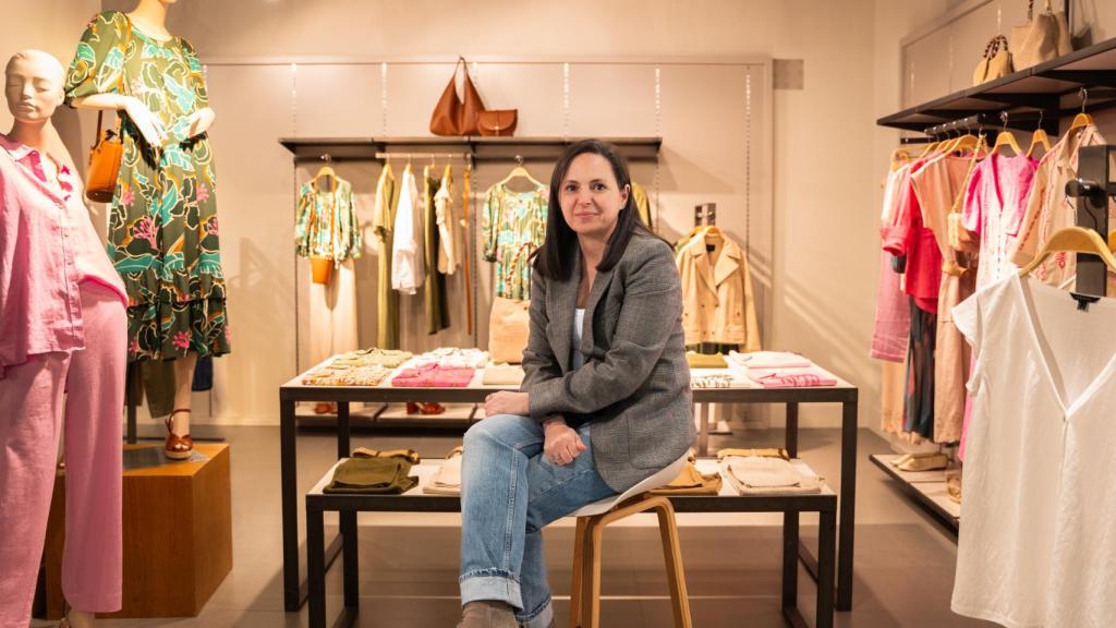 Beatriz Martínez, en las oficinas de Tendam.