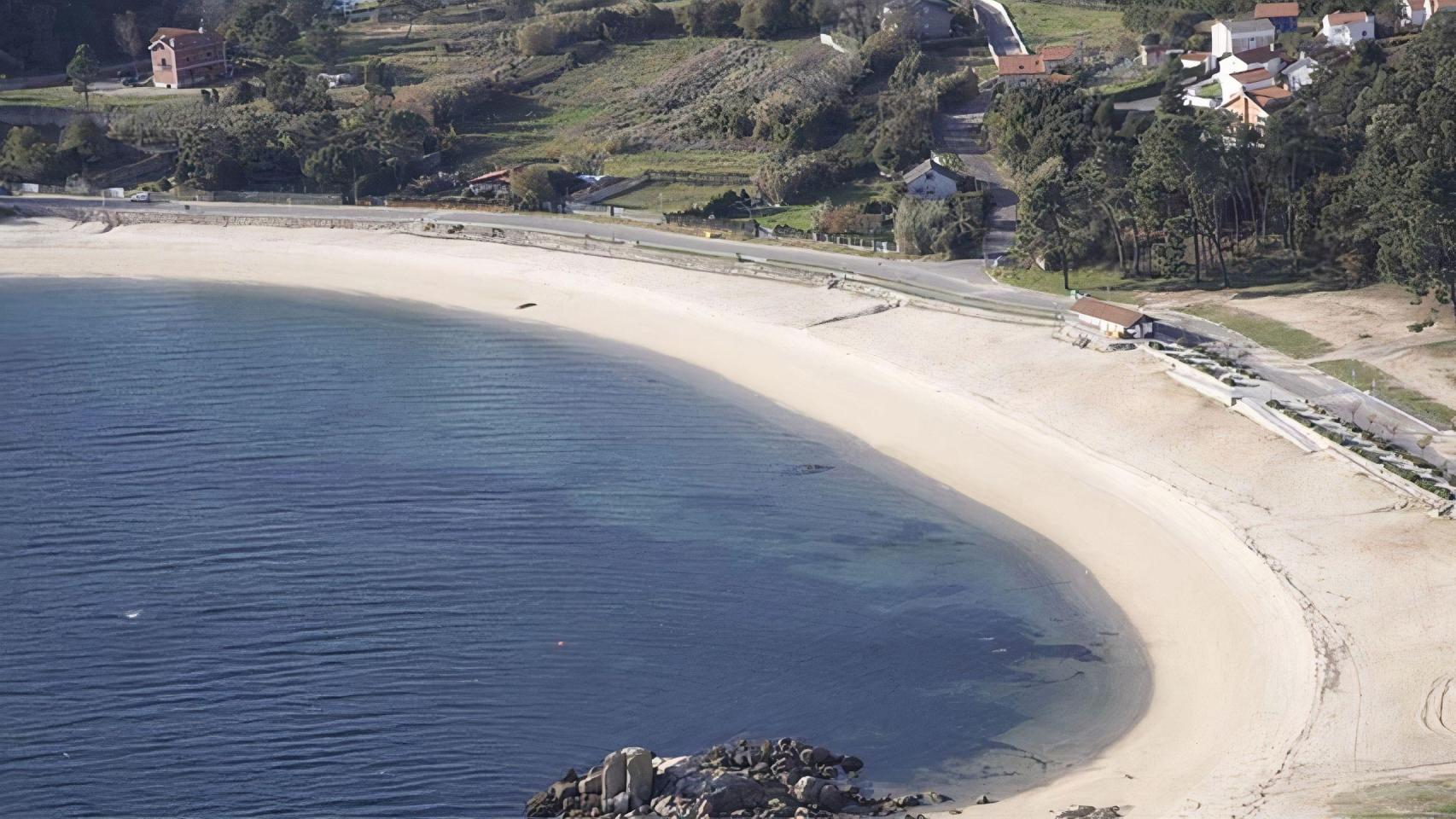 Playa de Cabío-Lombiña, en A Pobra do Caramiñal.