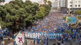 La afición deportivista se echará este domingo a la calle para arropar a su equipo.