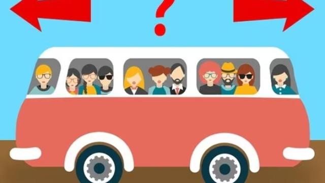 Prueba de agudeza visual: ¿adivinarías en qué dirección va este autobús en menos de 5 segundos?