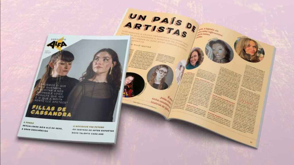 Primer número de la revista ‘Xeración Alfa’.