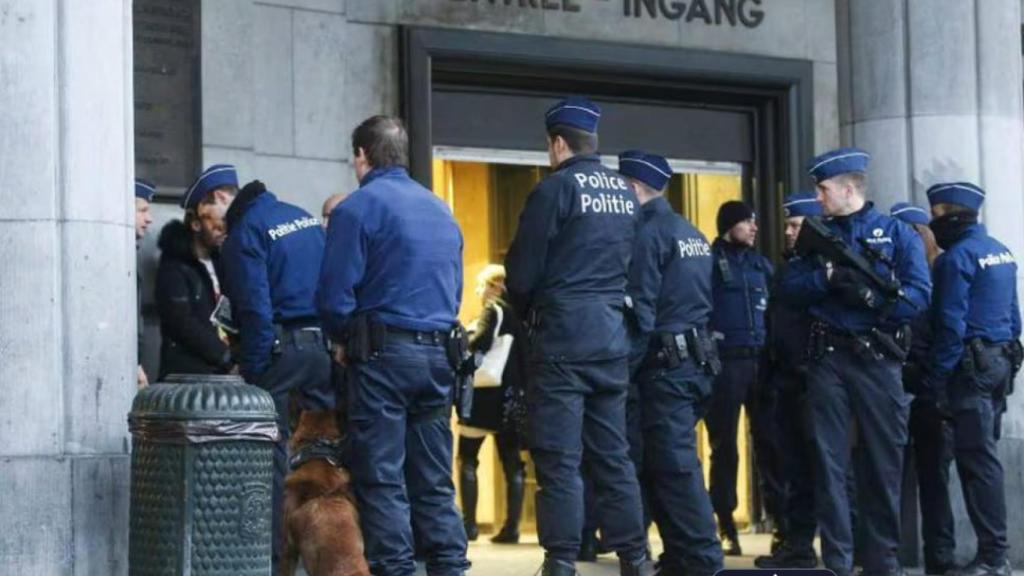 Agentes de la policía belga en una imagen de archivo.