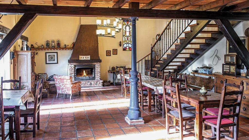 Interior de la casa rural