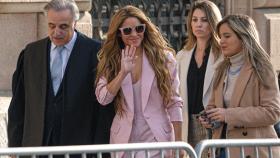 Shakira, a su llegada al juicio celebrado el 20 de noviembre de 2023 en Barcelona.