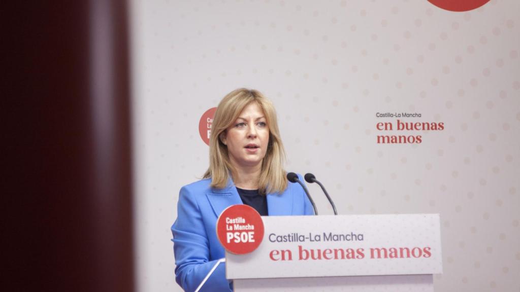 Ana Isabel Abengózar, portavoz del PSOE en las Cortes de Castilla-La Mancha.