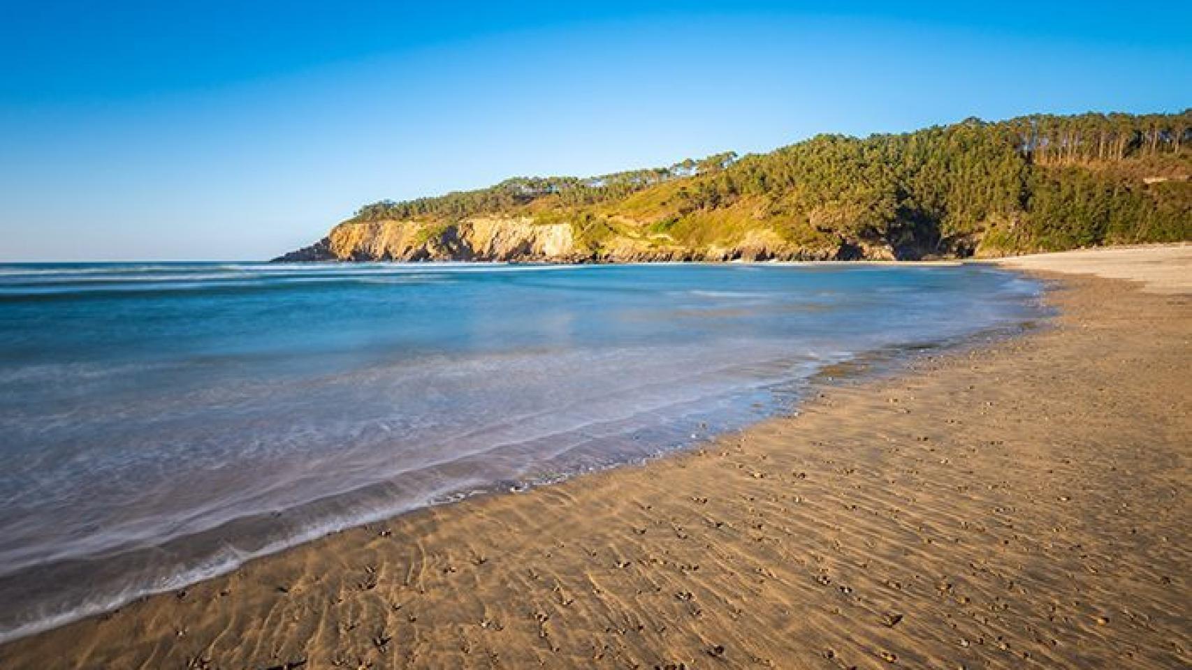 Playa de Cueva en Asturias.