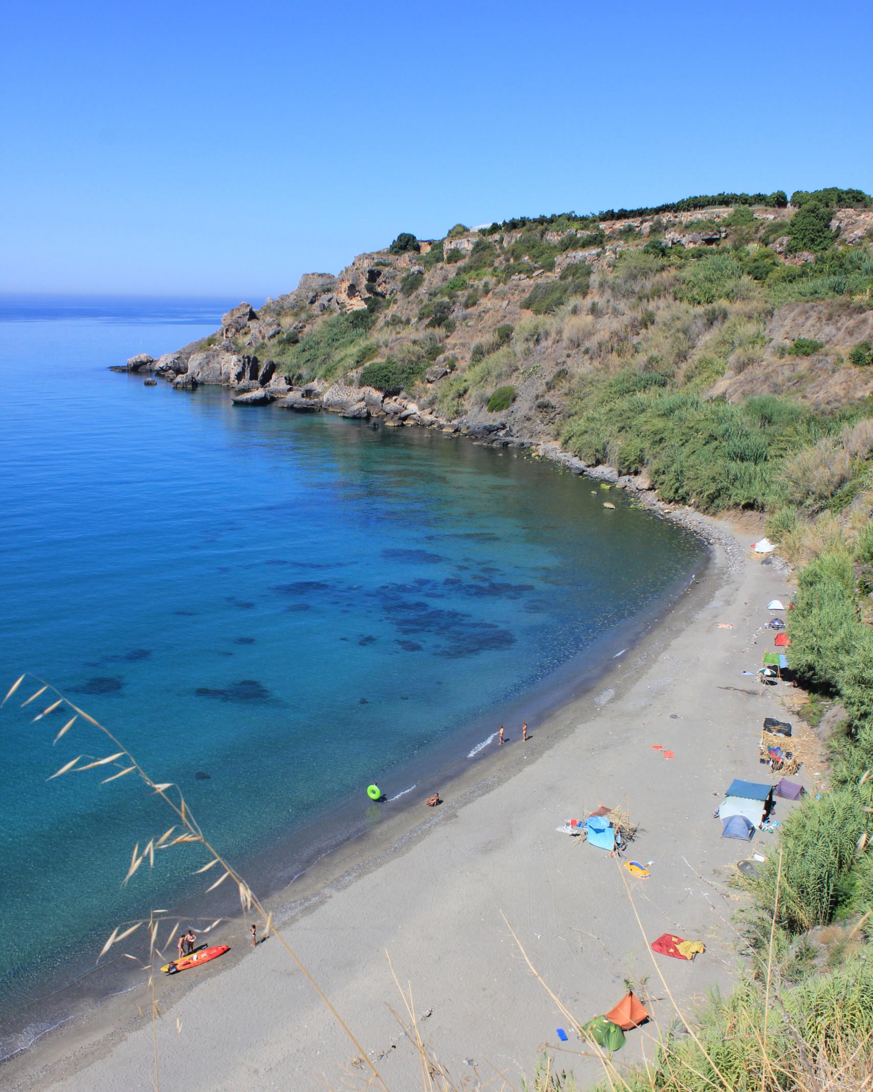 Playa de La Caleta.