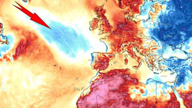 Las masas de aire frío que afectarán a España a partir de la semana que viene. Meteored.
