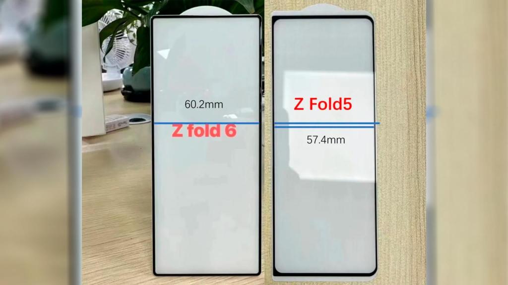 Los protectores de pantalla del Galaxy Z Fold 6