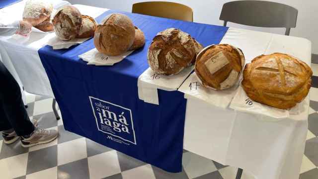 Varios de los panes que se han presentado al concurso.