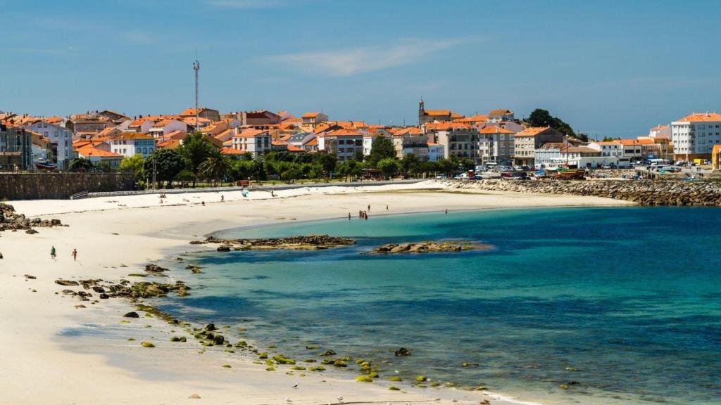 Vista de Porto do Son, en A Coruña