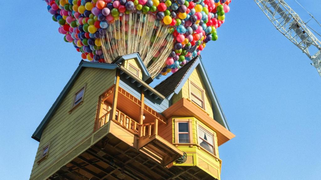 La casa de 'Up' que alquila Airbnb.