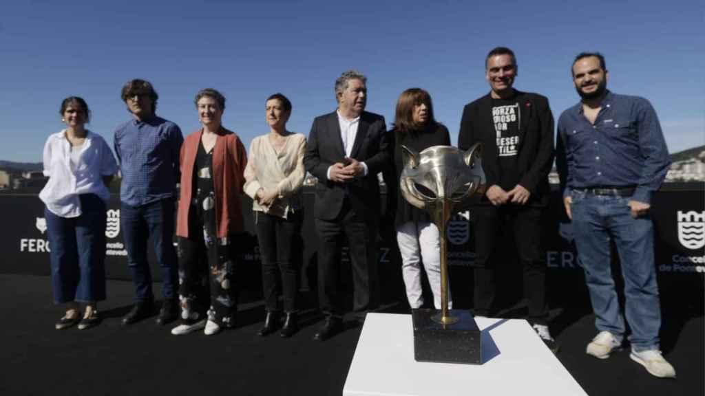 Presentación de la celebración de los Premios Feroz en Pontevedra en 2025.