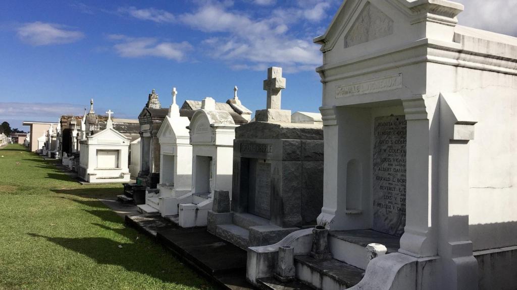 Cementerio en Nueva Orleans.