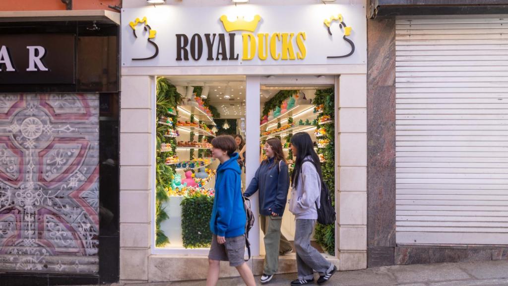 Fachada de la tienda Royal Ducks.