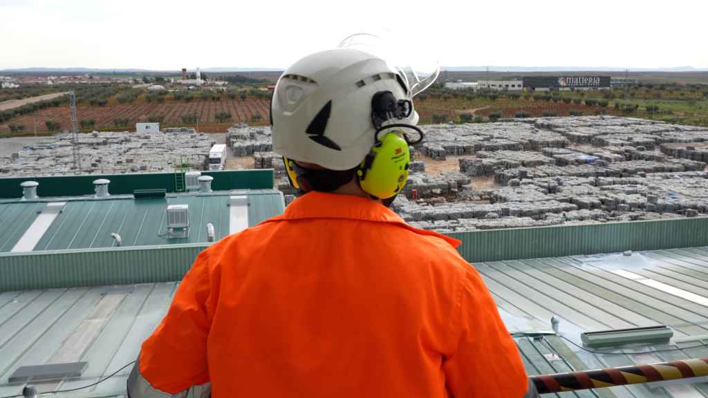 Vista de las instalaciones de TorrePET by Veolia.