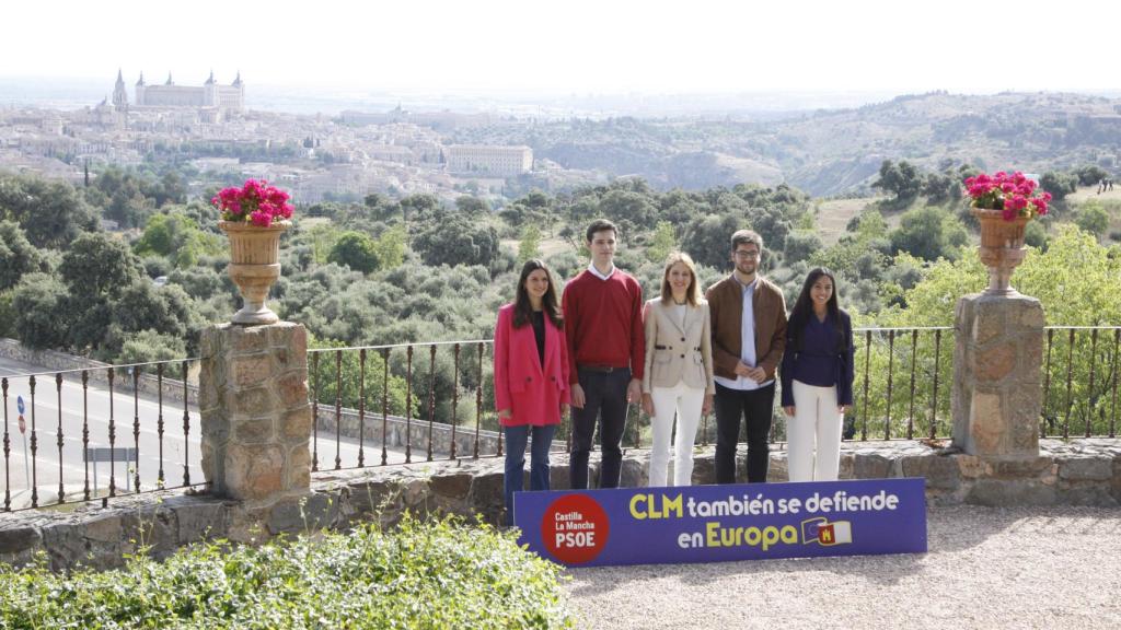 Representantes del PSOE de Castilla-La Mancha que figuran en las listas europeas.