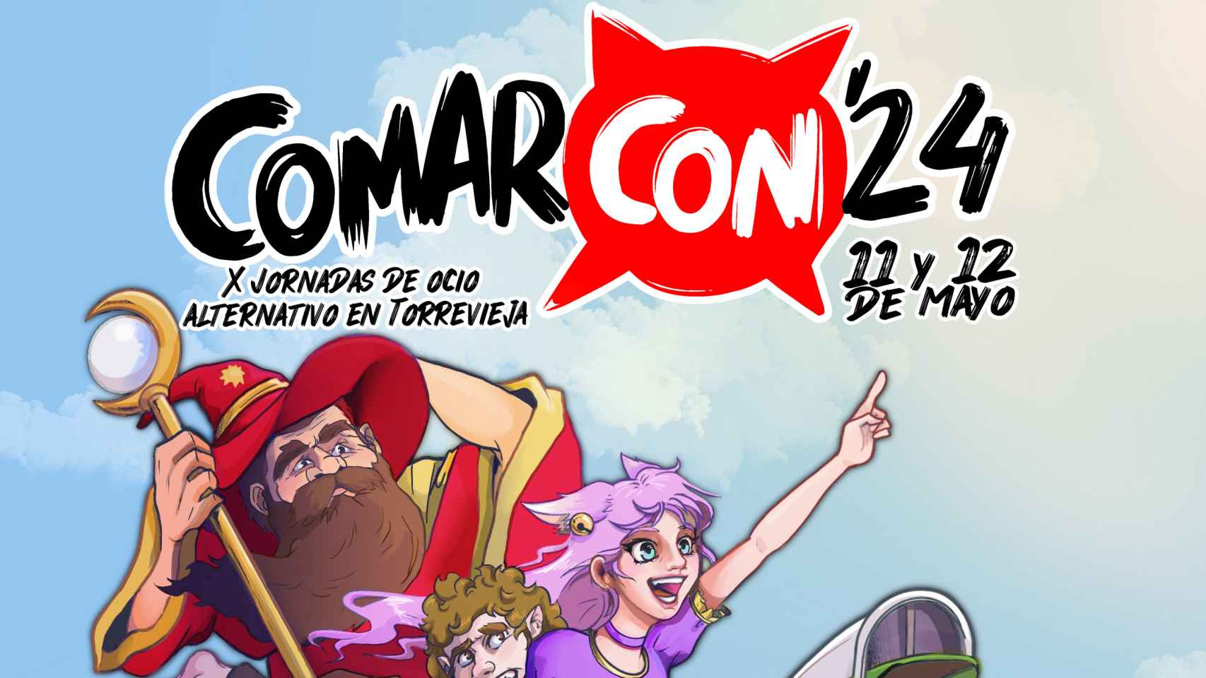 El cartel de la ComarCON 2024.
