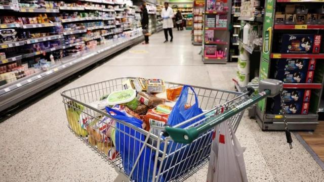 Carro de la compra. EFE/EPA/Andy Rain