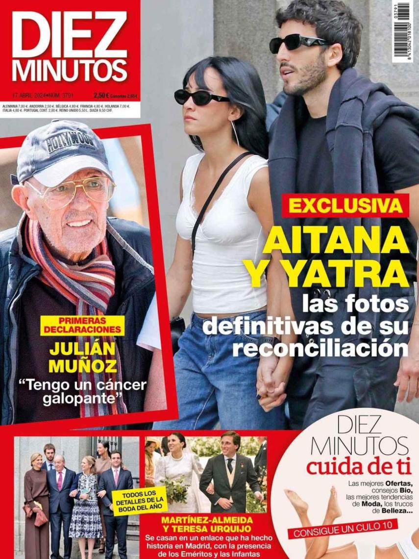 Yatra y Aitana paseando por Madrid. Las imágenes publicadas por 'Lecturas' que avivaron los rumores de reconciliación.