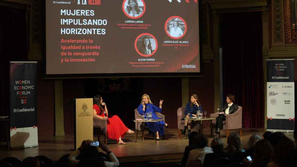 Una de las mesas redondas del Women Economic Forum Iberoamérica. Cedida
