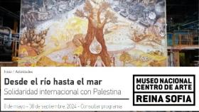 Cartel promocional del ciclo de eventos 'Desde el río hasta el mar' en el Museo Centro de Arte reina Sofía.