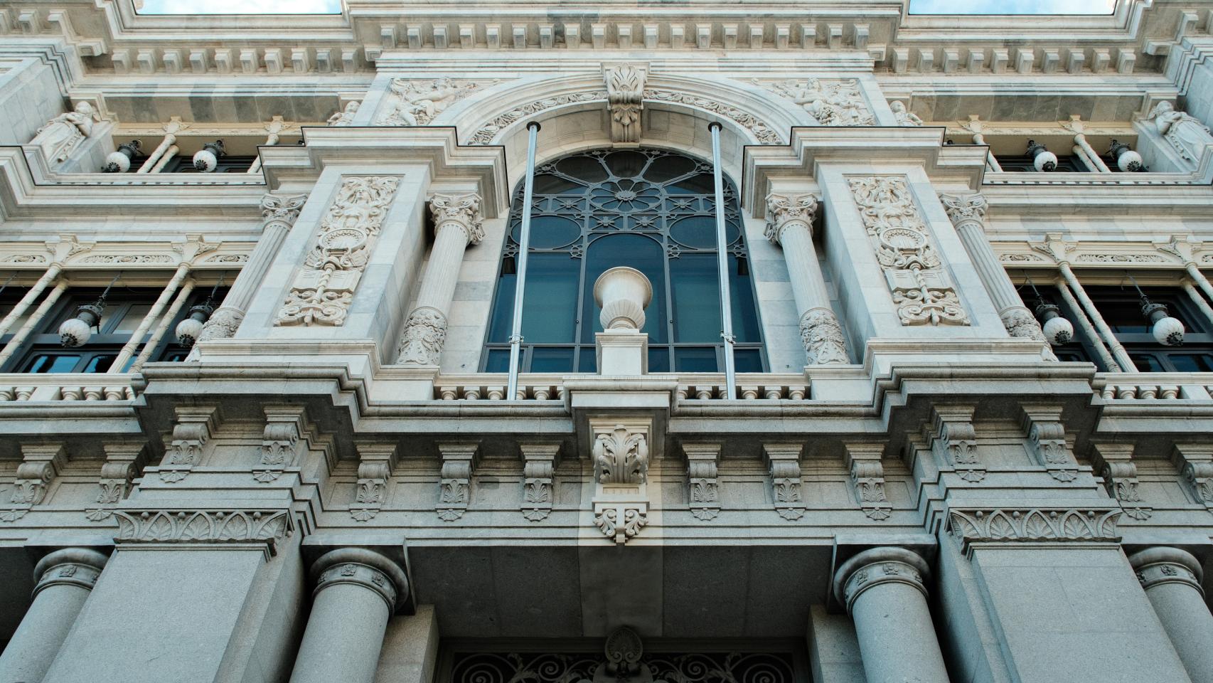 Fachada del Banco de España.