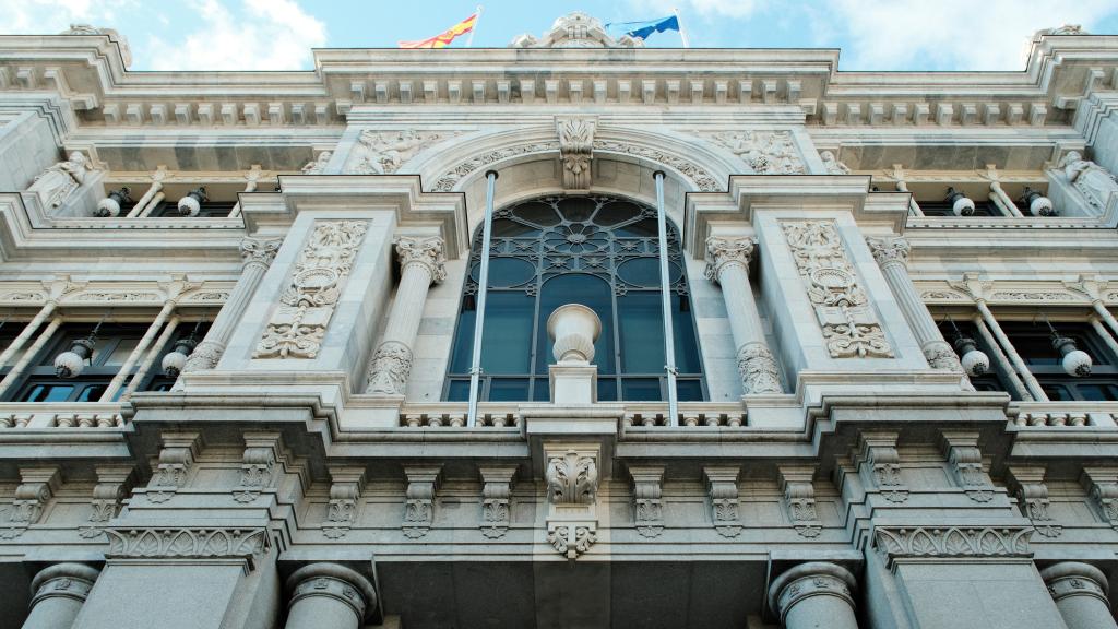 Fachada del Banco de España.