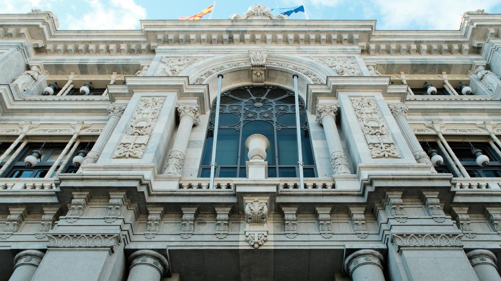 Fachada del Banco de España.