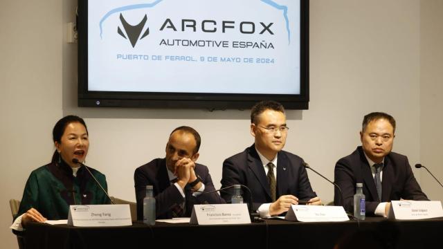 Ferrol comienza hoy la exportación de cuatro modelos de los vehículos eléctricos chinos Arcfox