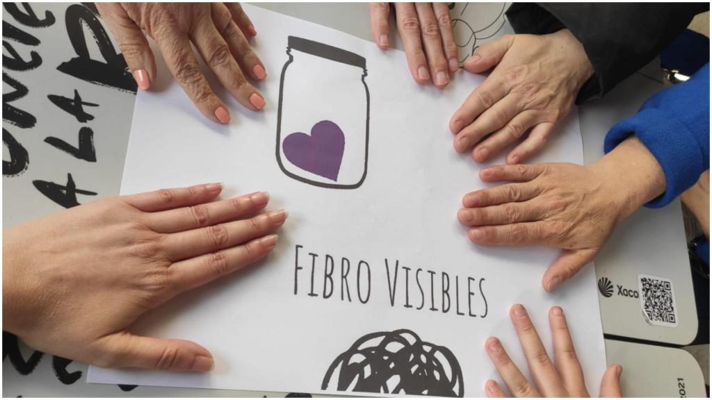 Imagen de un encuentro de Fibro Visibles en A Coruña